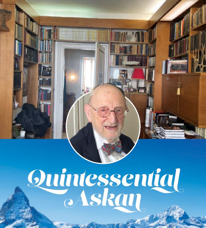Quintessential Askan — An Interview With Dr. David Rothschild of Zurich